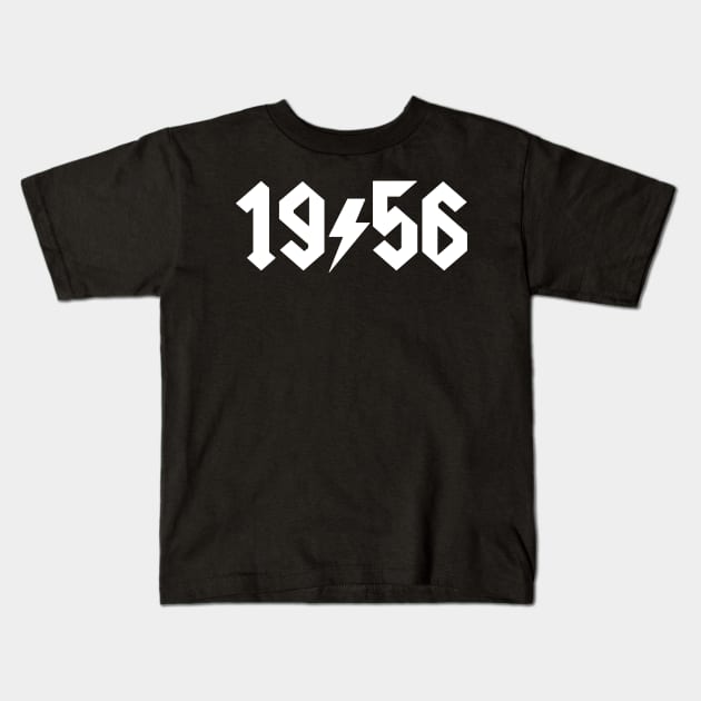 1956 Kids T-Shirt by dyazagita